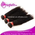 Full cuticle wholesale afro kinky hair weave virgin remy hair extension
